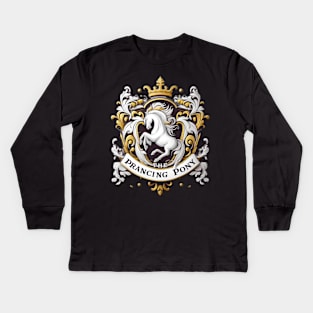 The Prancing Pony - Detailed Inn Plaque - Fantasy Kids Long Sleeve T-Shirt